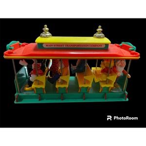 Vintage Disney Main Street Transportation Company with 8 characters